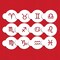 Astrological Zodiac Signs Cookie Stencil Set | C1022 by Designer Stencils |